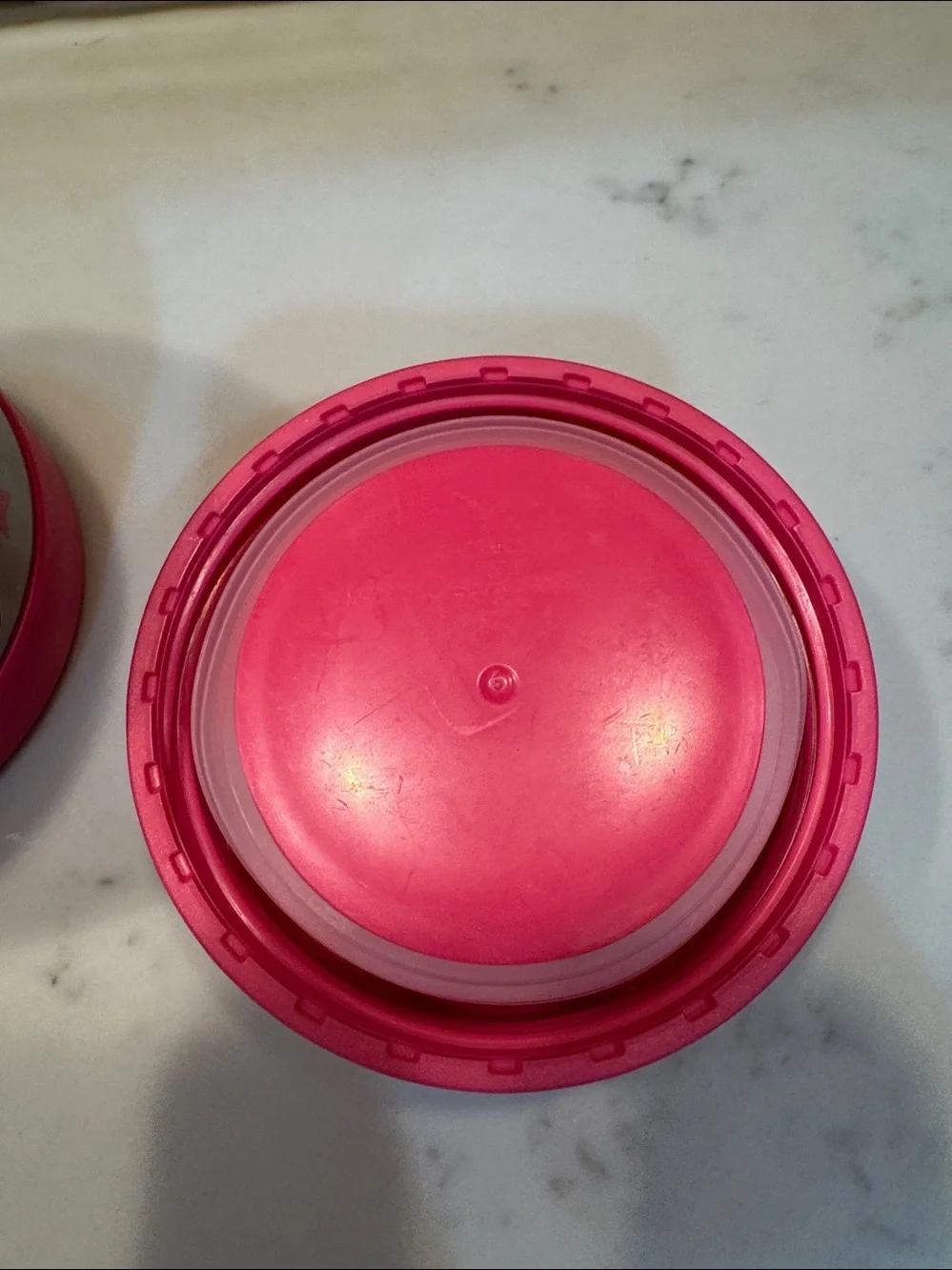 Hello Kitty Pink Stainless Steel Snack Container with Stars